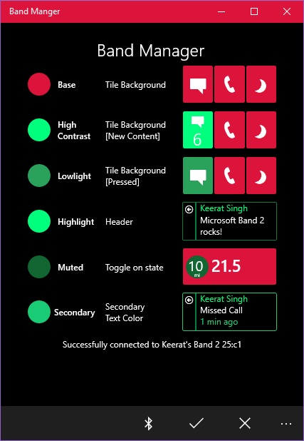 Choosing color using ComboBox