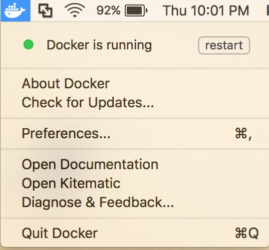 docker for mac xhyve ssh